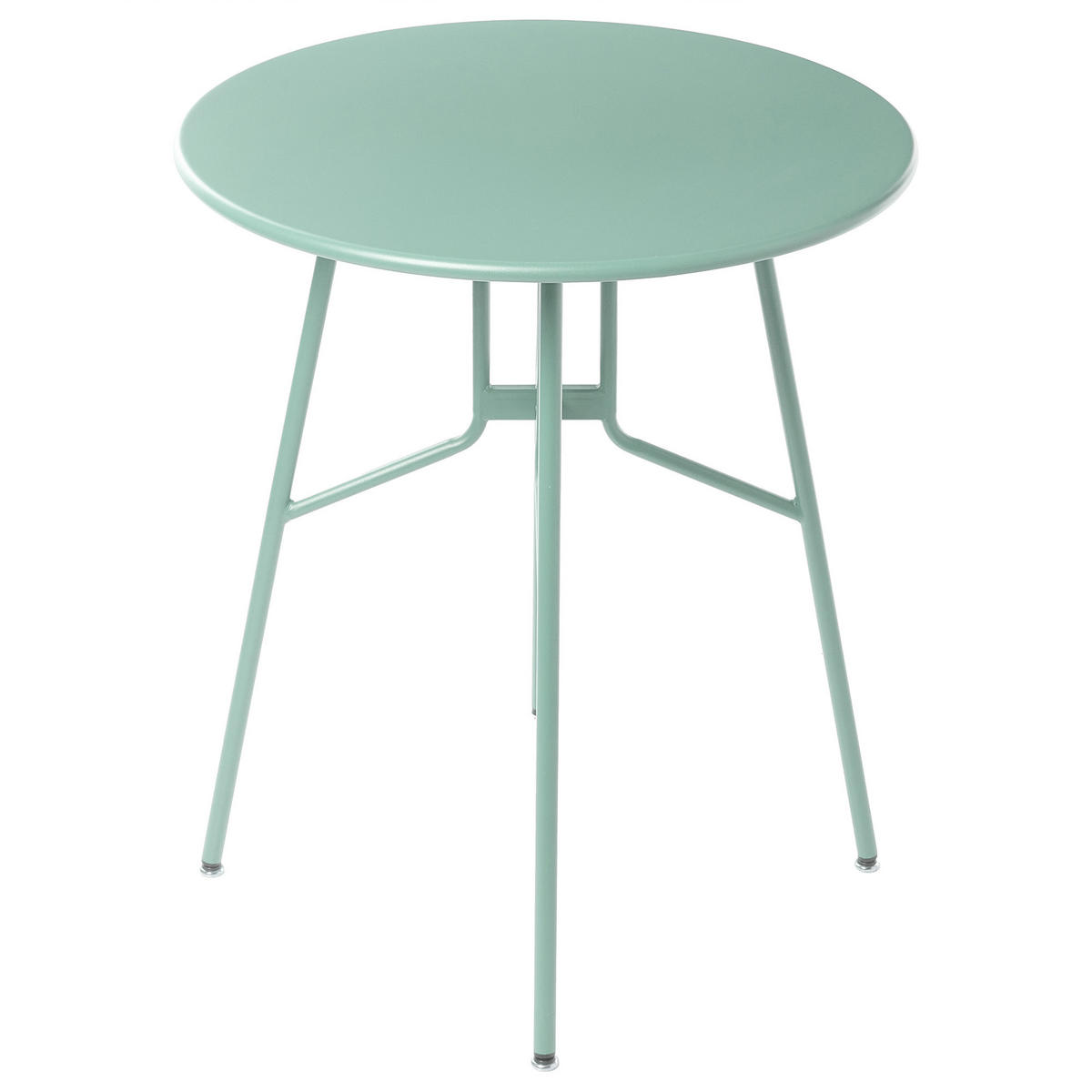 BISTROTISCH 64/64 cm Metall Hellgrün Taltal - Hellgrün, Metall (64/64/76cm) - Beliani