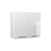 VÄGGSKÅP Fame-Line, Vit högblank/Vit, 80 cm - Vit/Vit högglans, Träbaserade material (80/72/34.1cm) - Vicco