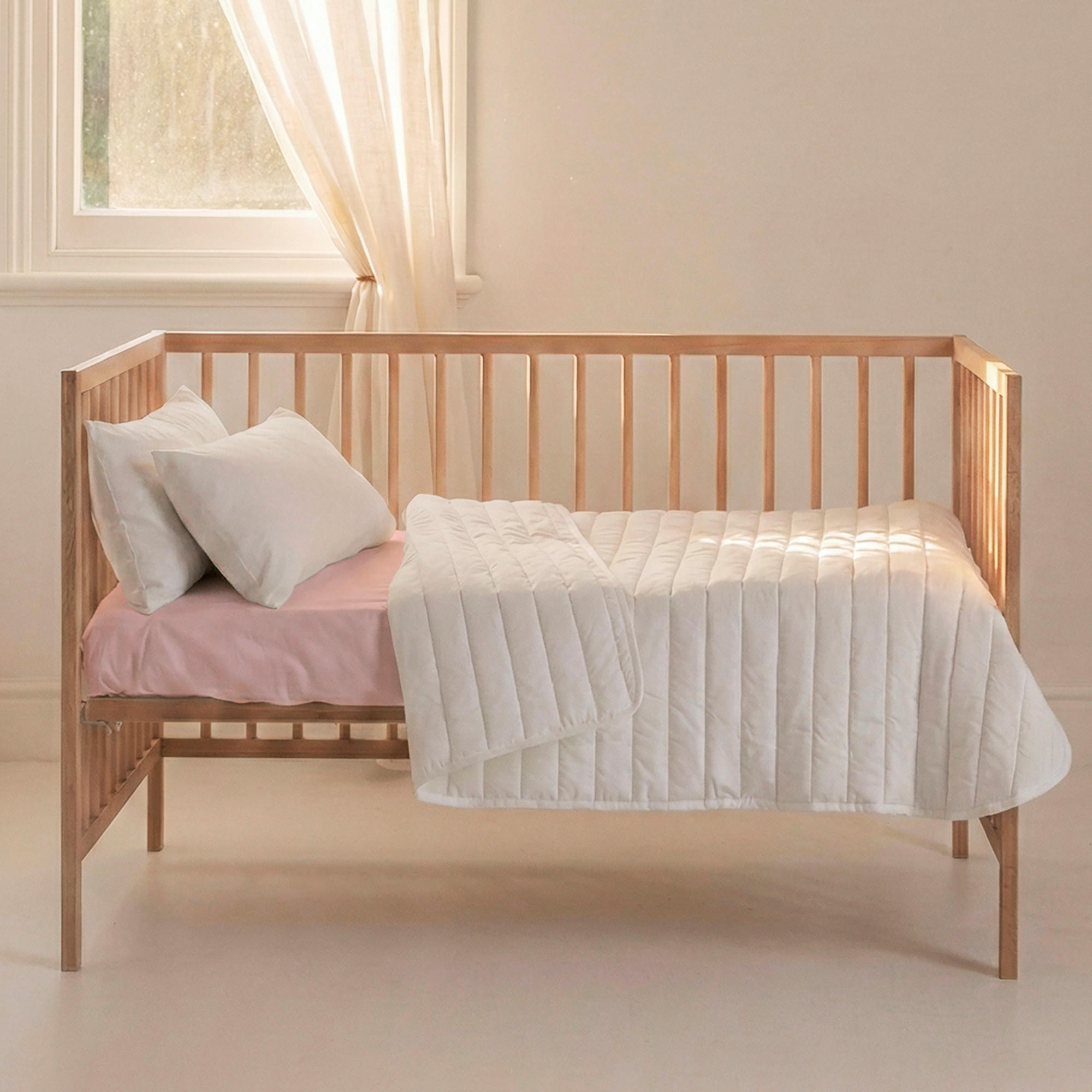 TAGESDECKE dash 100x130 cm (kinderbett) weiss - Weiß, Textil (100/130cm) - Happy Friday