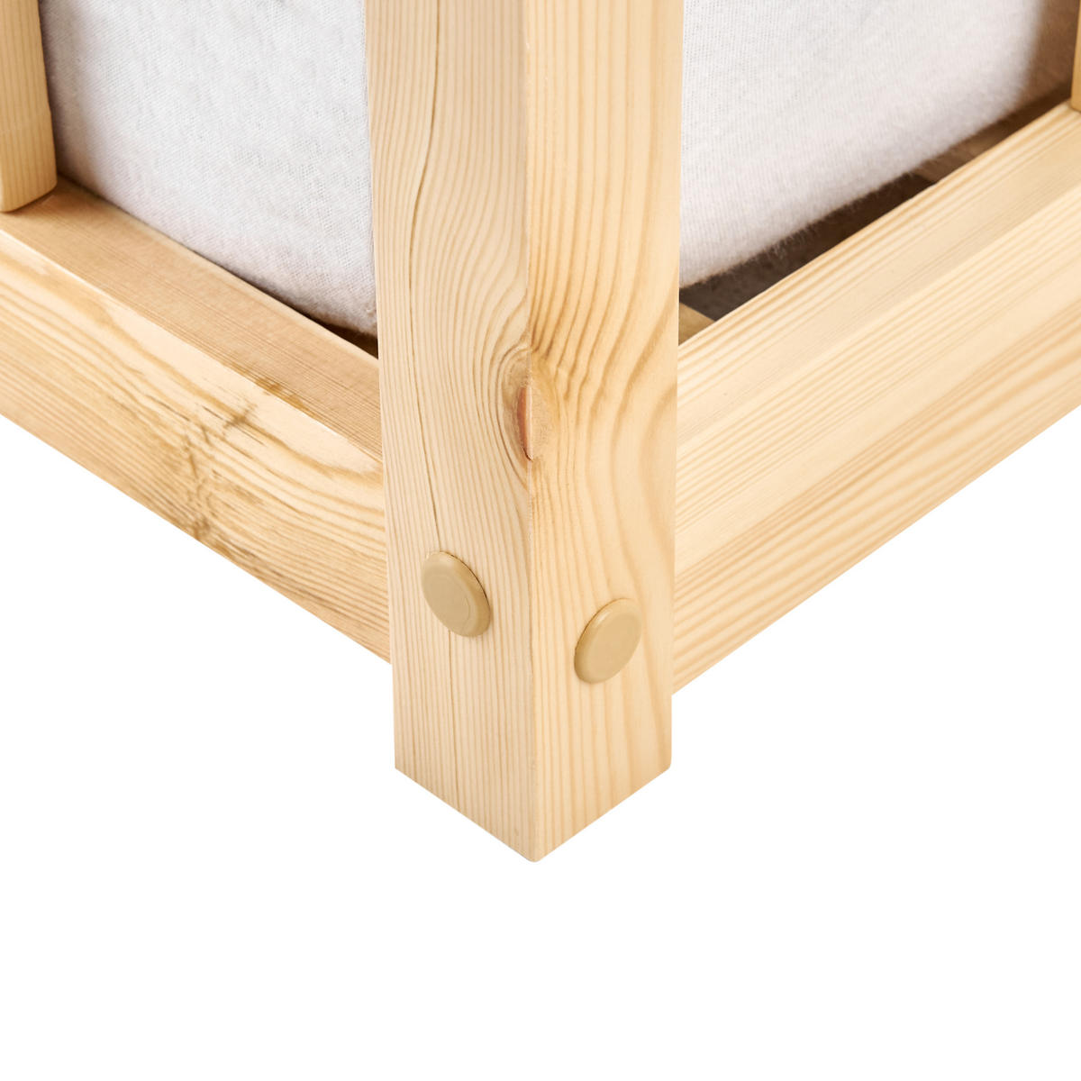 KINDERBETT 200x90 cm Heller Holzfarbton Meymac - Hellbraun, Holz (200/90cm) - Beliani