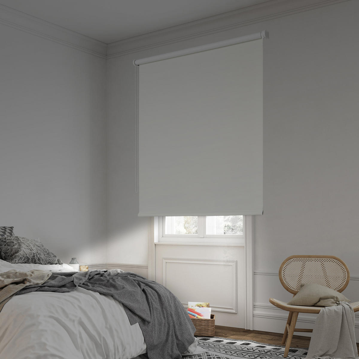 VERDUNKELUNGSROLLO Creme 200x250 cm - Beige, Kunststoff (200/250cm) - STORESDECO