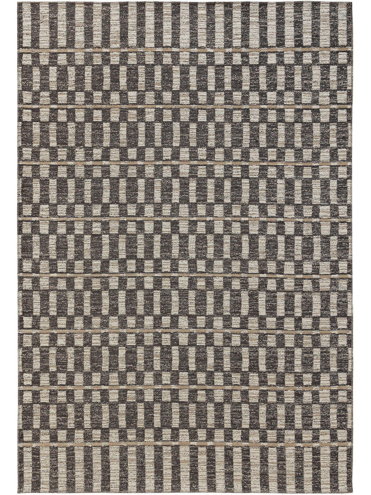 FLACHGEWEBETEPPICH Elena Beige/Braun 200x290 cm - Beige, Textil (200/290cm) - benuta Nest