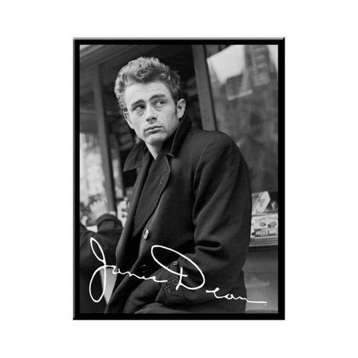 MAGNET 6/8 cm James Dean Celebrities James Rebel - Multicolor, Metall (6/8/0.1cm) - Nostalgic-Art