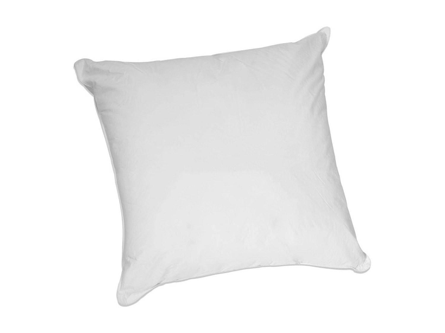 KOPFKISSEN Memory Schaum - 750 gr - 60 x 60 cm - Baumwollperkal - Weiß - AUXENCE - Weiß, Textil (60/60cm) - Vente-Unique