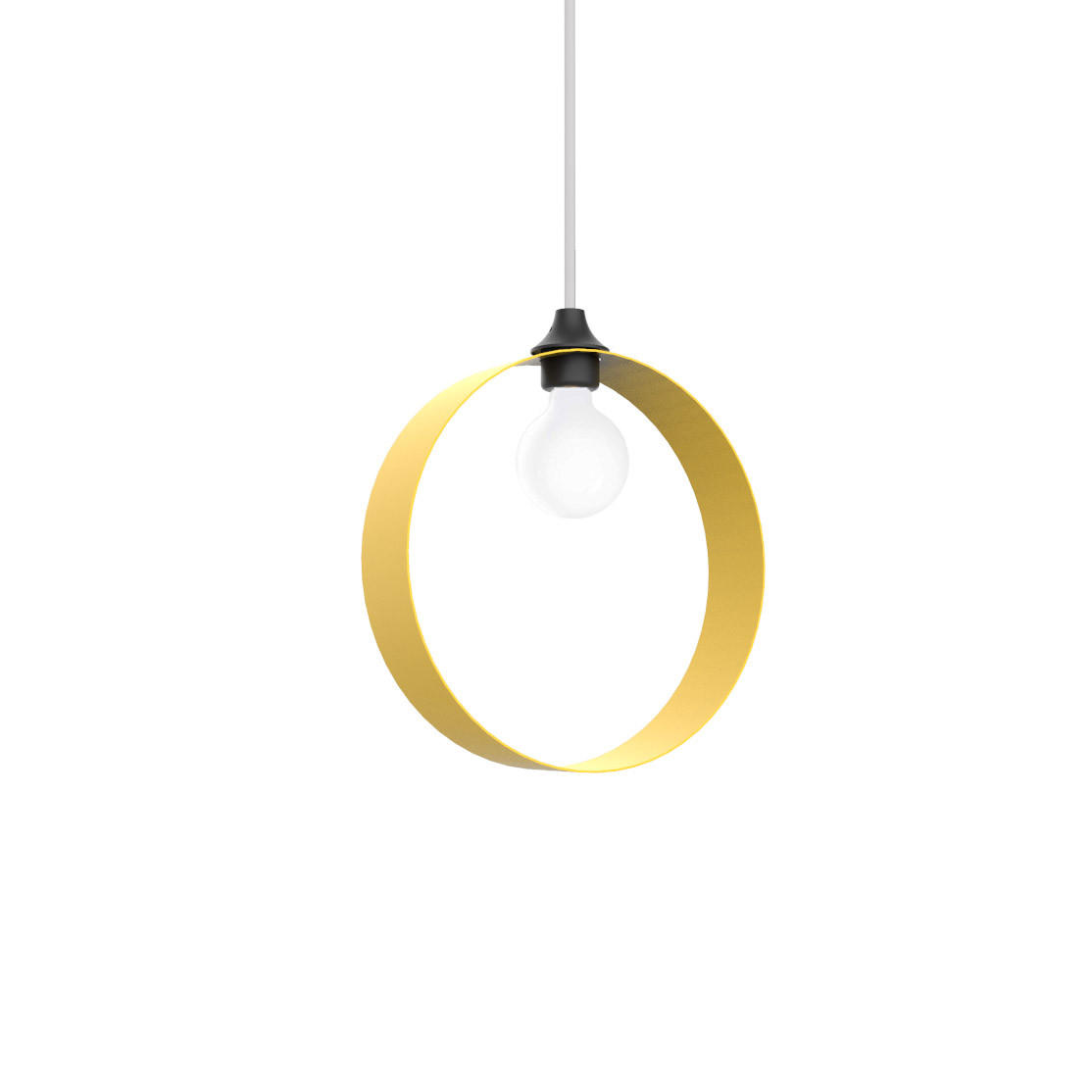 HÄNGELEUCHTE - Gelb, Metall (7/40/40cm) - Lumicom