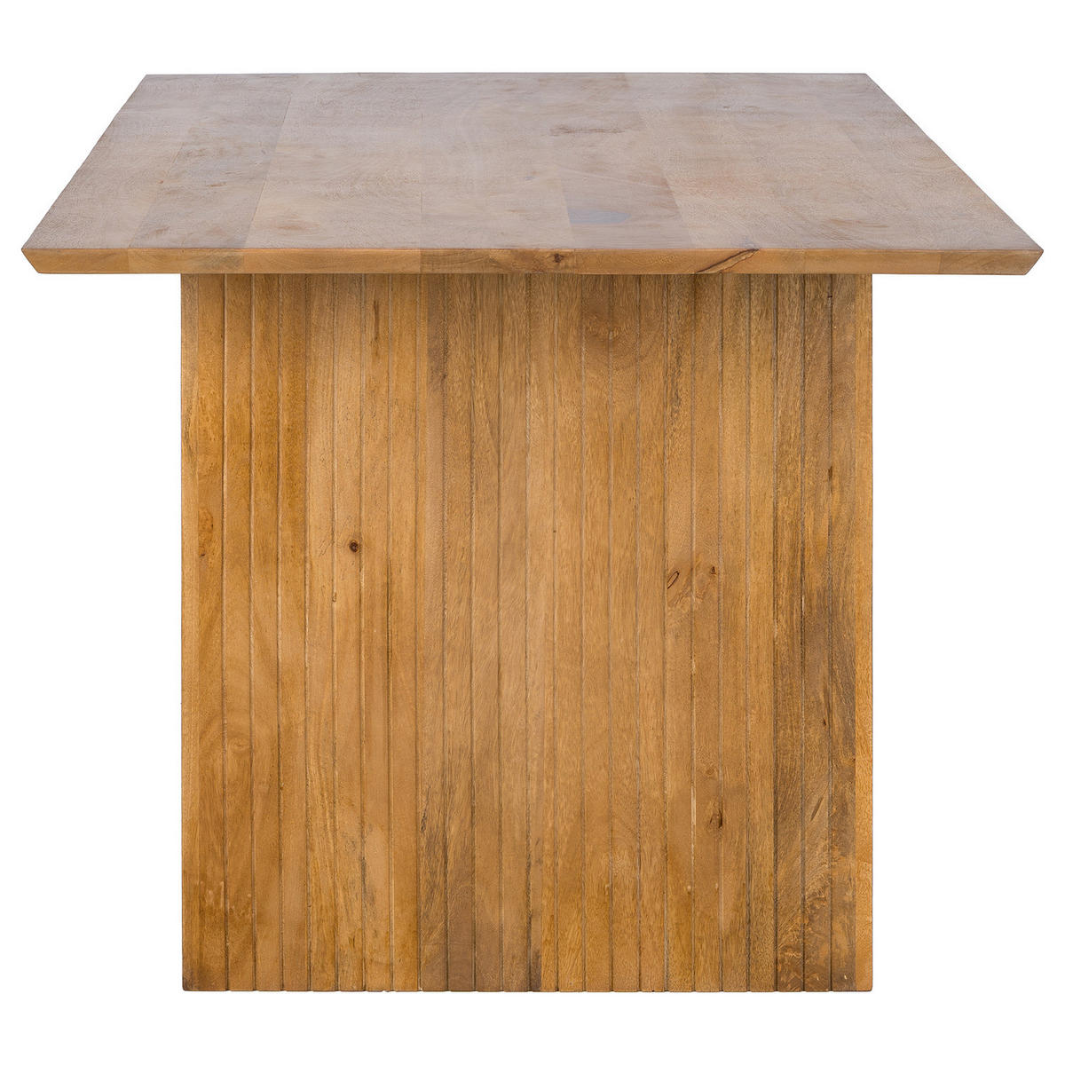 MASSIVER ESSTISCH - Mango - Braun, Holz (90/180/77cm) - home24
