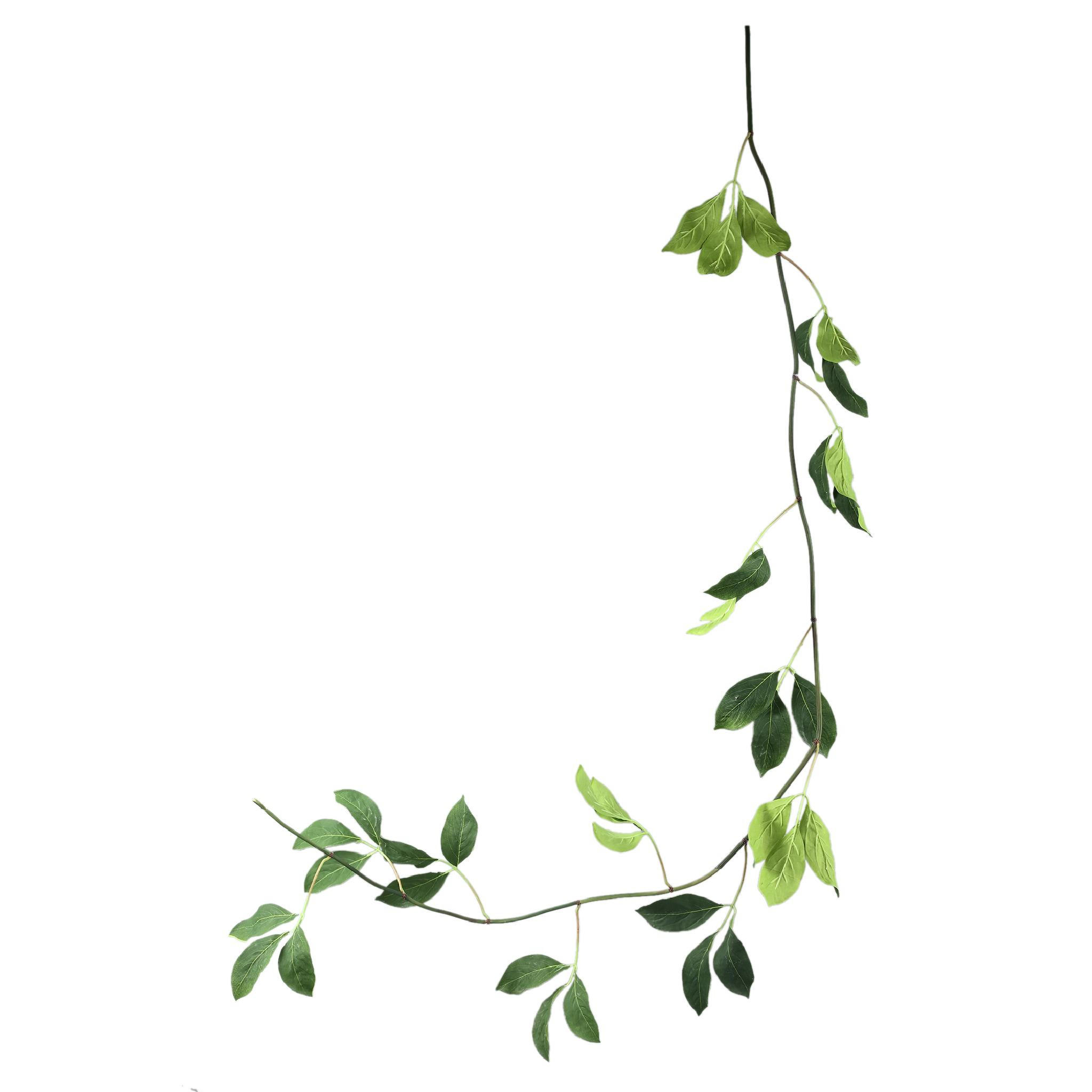 KUNSTBLATT Leaves Grün 260/43/280cm - Grün, Kunststoff (43/280/260cm) - PTMD Collection