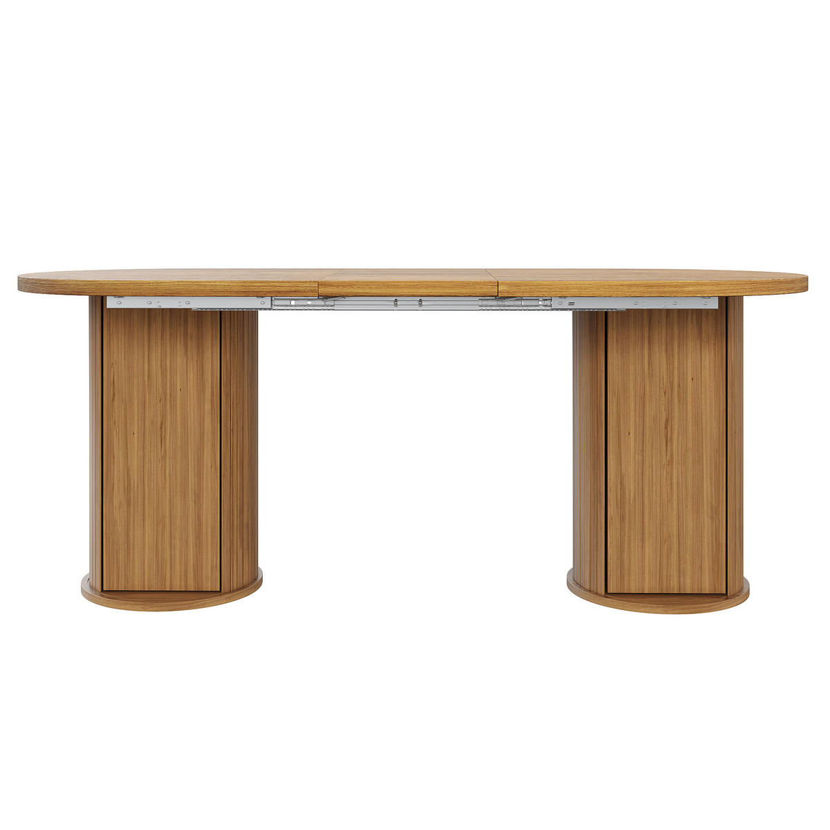 ESSTISCH ausziehbar 150-190/80/75 cm mit Staufach DE-39636 Dunkelbraun - Braun, Holzwerkstoff (80/150/75cm) - ComfortXL