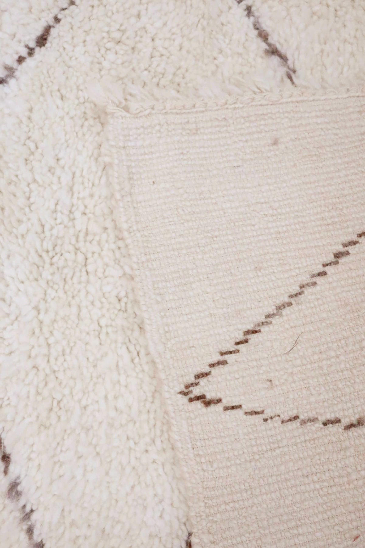 BERBERTEPPICH aus reiner Wolle 166x 310 cm - Beige, Naturmaterialien (166/310cm) - AFK Living