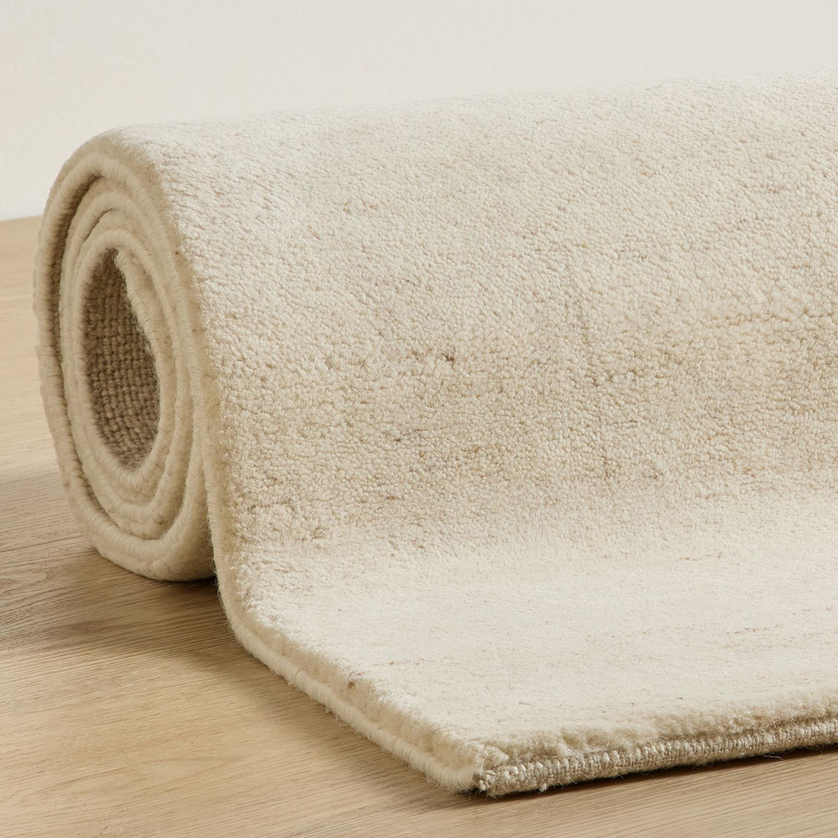 WOLLTEPPICH Terra 200x250 cm - Beige, Textil (200/250cm) - Natur Pur