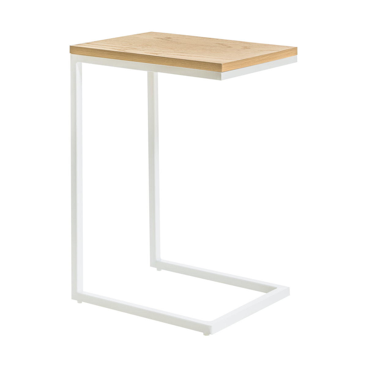 BEISTELLTISCH Galia Natur 30 cm x 60 cm - Braun, Holz (40/30/60cm) - Kenay Home