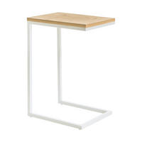 BEISTELLTISCH Galia Natur 30 cm x 60 cm - Braun, Holz (40/30/60cm) - Kenay Home