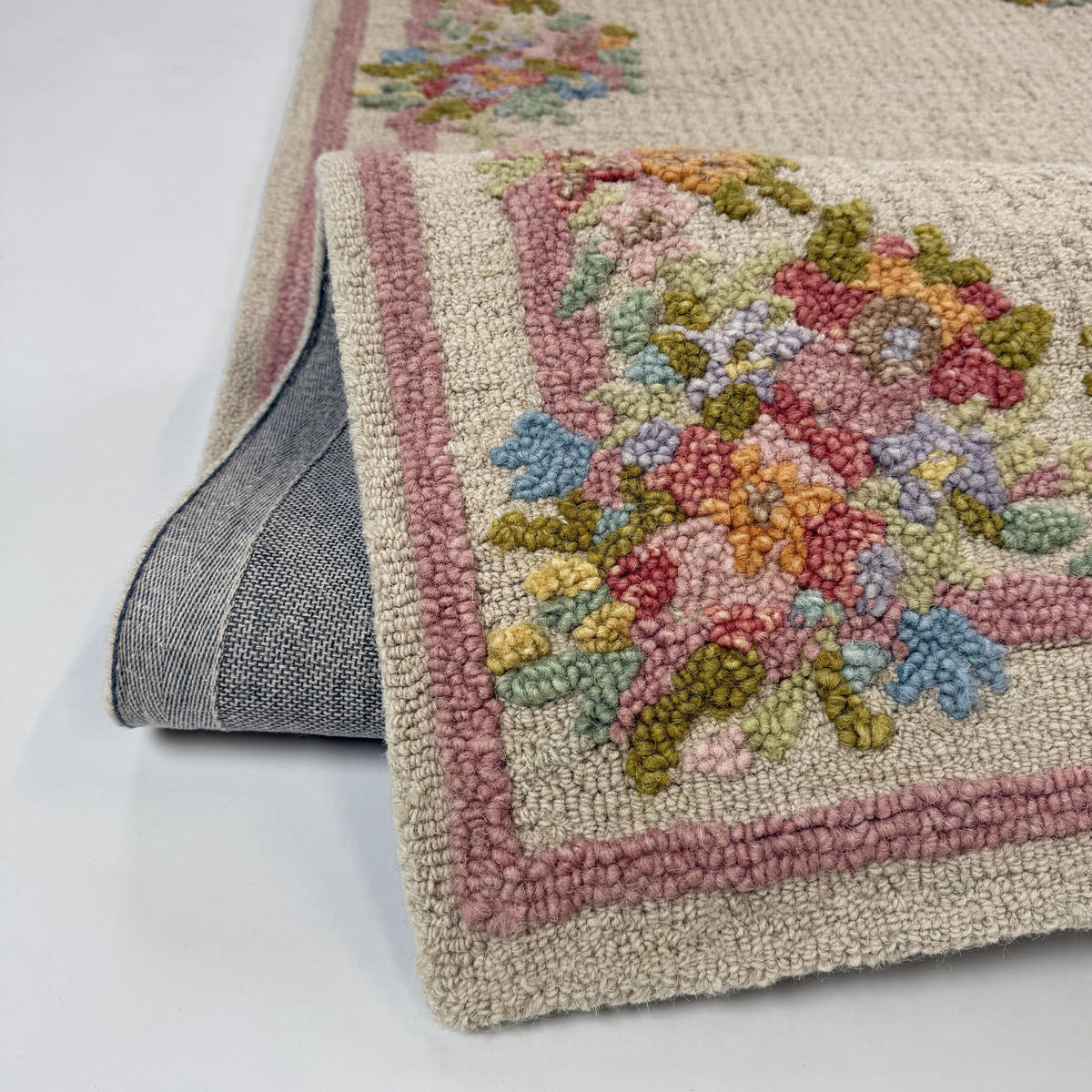WOLLTEPPICH DAISY, floral, Bunt, 140 x 200 cm - Multicolor, Textil (140/200cm) - KADIMA DESIGN
