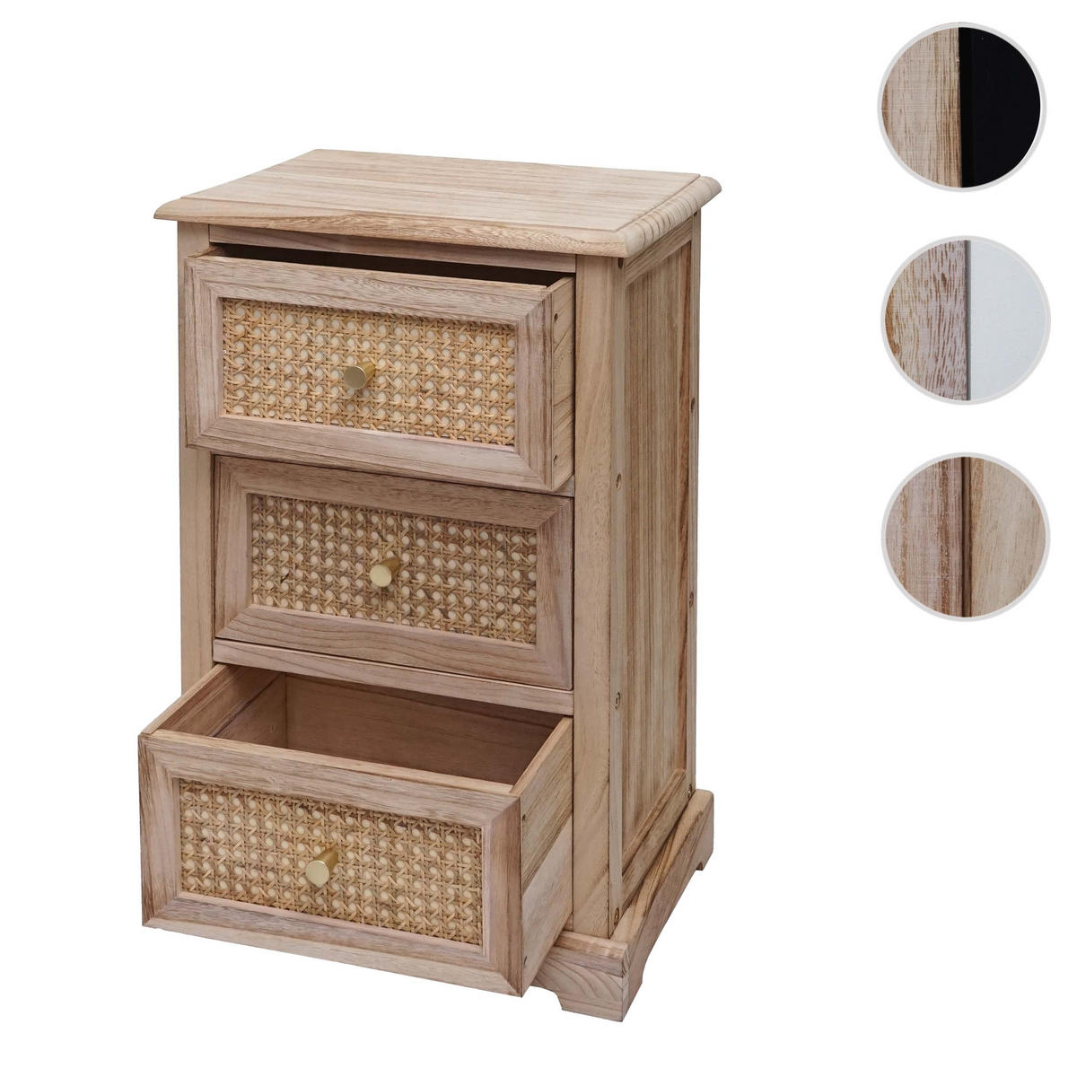 KOMMODE Braun - Braun, Holz (40/63/28cm) - MCW