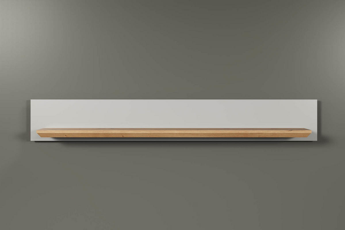 WANDREGAL Landside Grau - Grau, Holzwerkstoff (153/22/22cm) - ebuy24