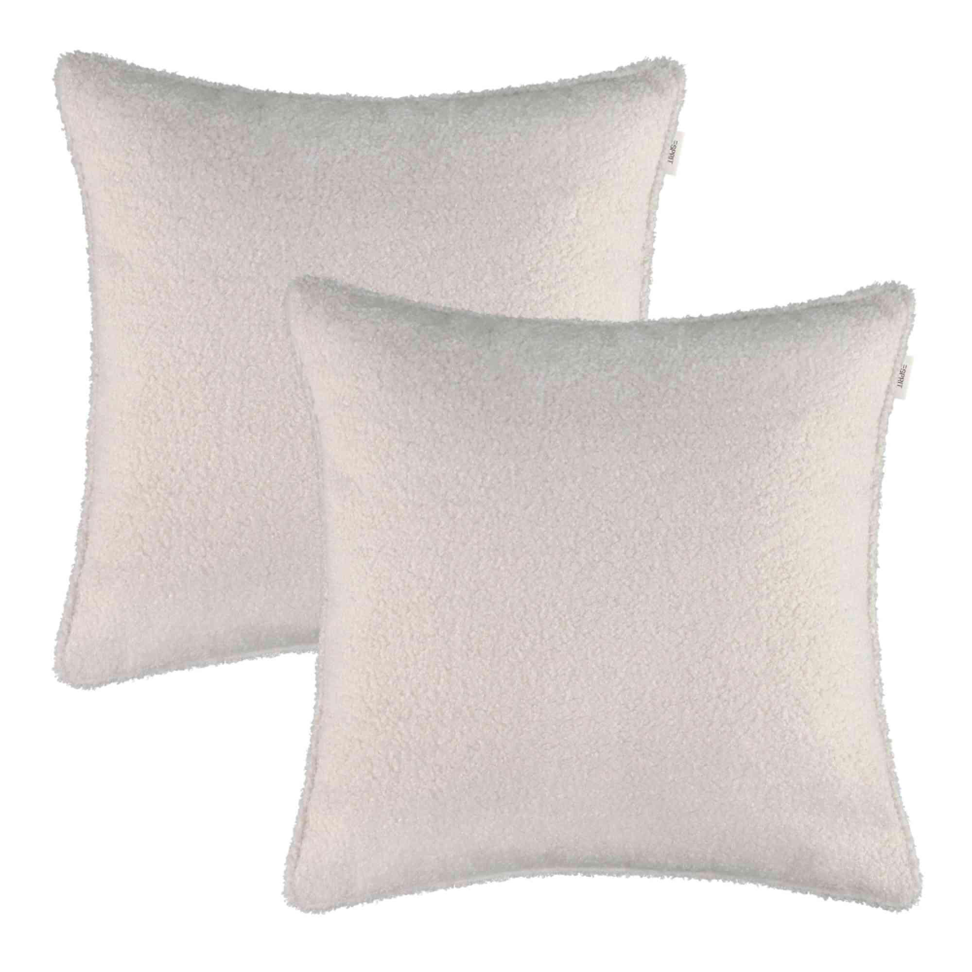 ZIERKISSENHÜLLE DEKOKISSENHÜLLE CUTE 2er Set - Perlmutt, Textil (45/45cm) - Esprit