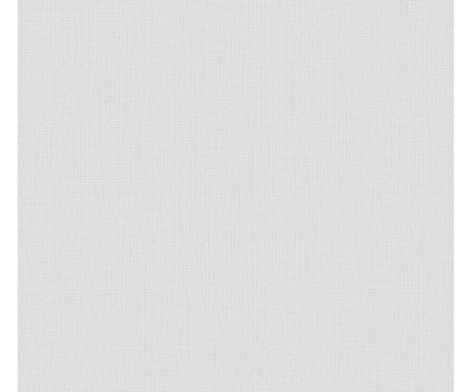VLIESTAPETE Weiß 53/1005 cm - Weiß, Textil (53/1cm) - KUNSTLOFT
