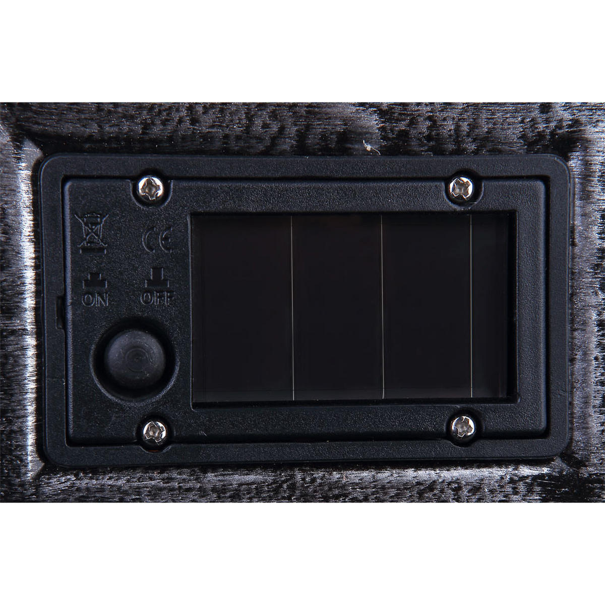 LED AUSSENLEUCHTE Solarleuchte Silber - Silberfarben, Metall (11/11/26.8cm)