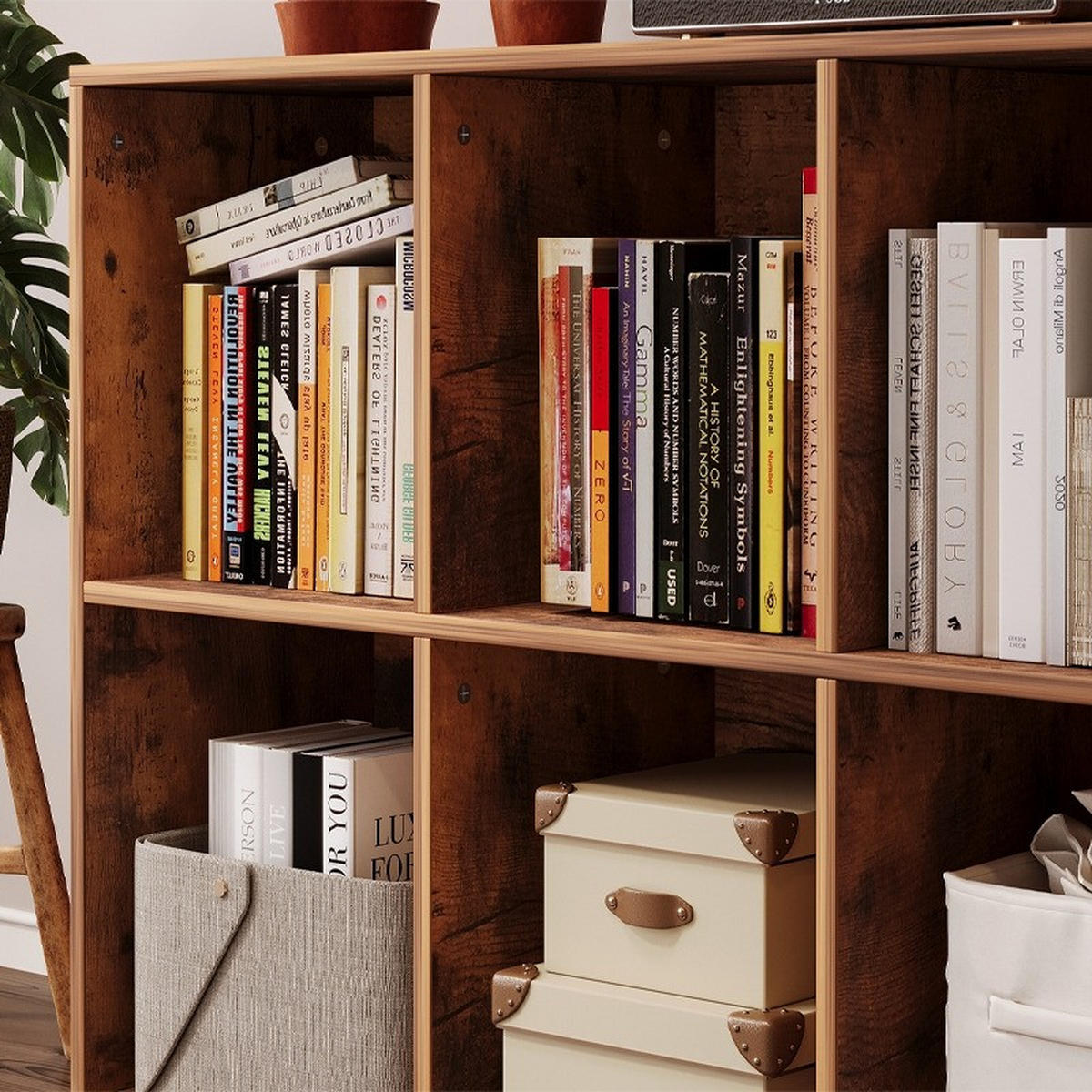 BÜCHERREGAL, braun, 30/100/63 cm - Braun, Holzwerkstoff (100/63/30cm)
