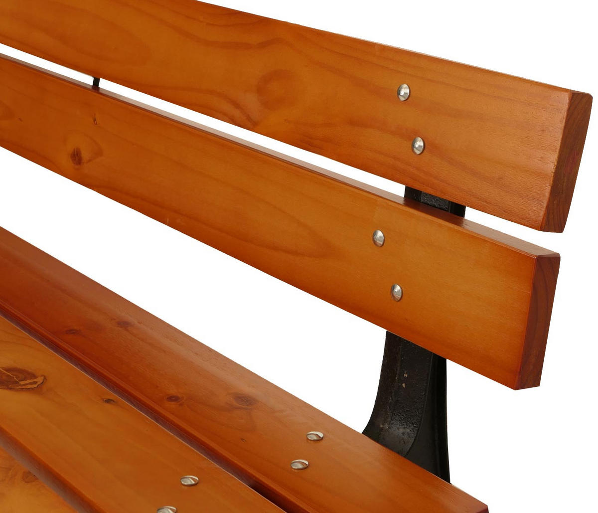 GARTENBANK Teak Dekor - Teakfarben, Holz (125/78/59cm) - MCW