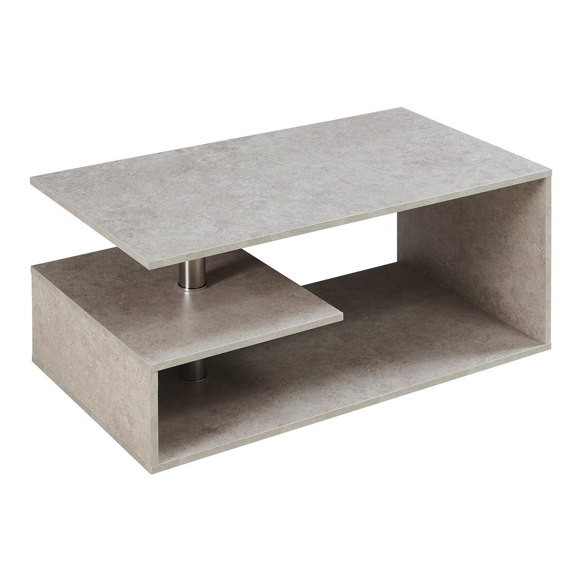 COUCHTISCH Haarlem 50/90/41 - Graubraun, Holzwerkstoff (90/50/41cm) - [en.casa]