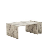 COUCHTISCH memo weiss - Weiß, Holz (86/50/32cm) - Habitat Garten