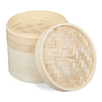 DAMPÁK - svetlohnedá, drevo (24/24/22.5cm) - Relaxdays