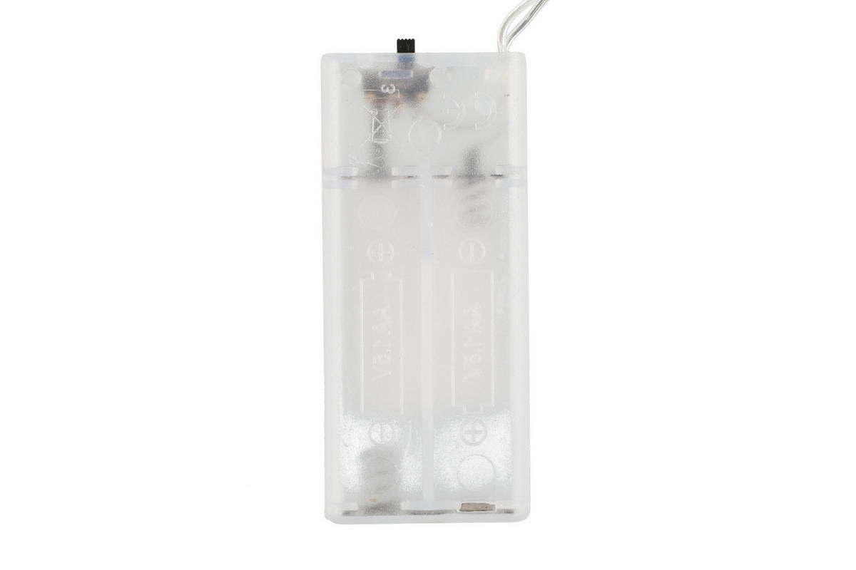 PAPIERSTERN LED 43 cm batteriebetrieben - Goldfarben, Papier (43/18/43cm)