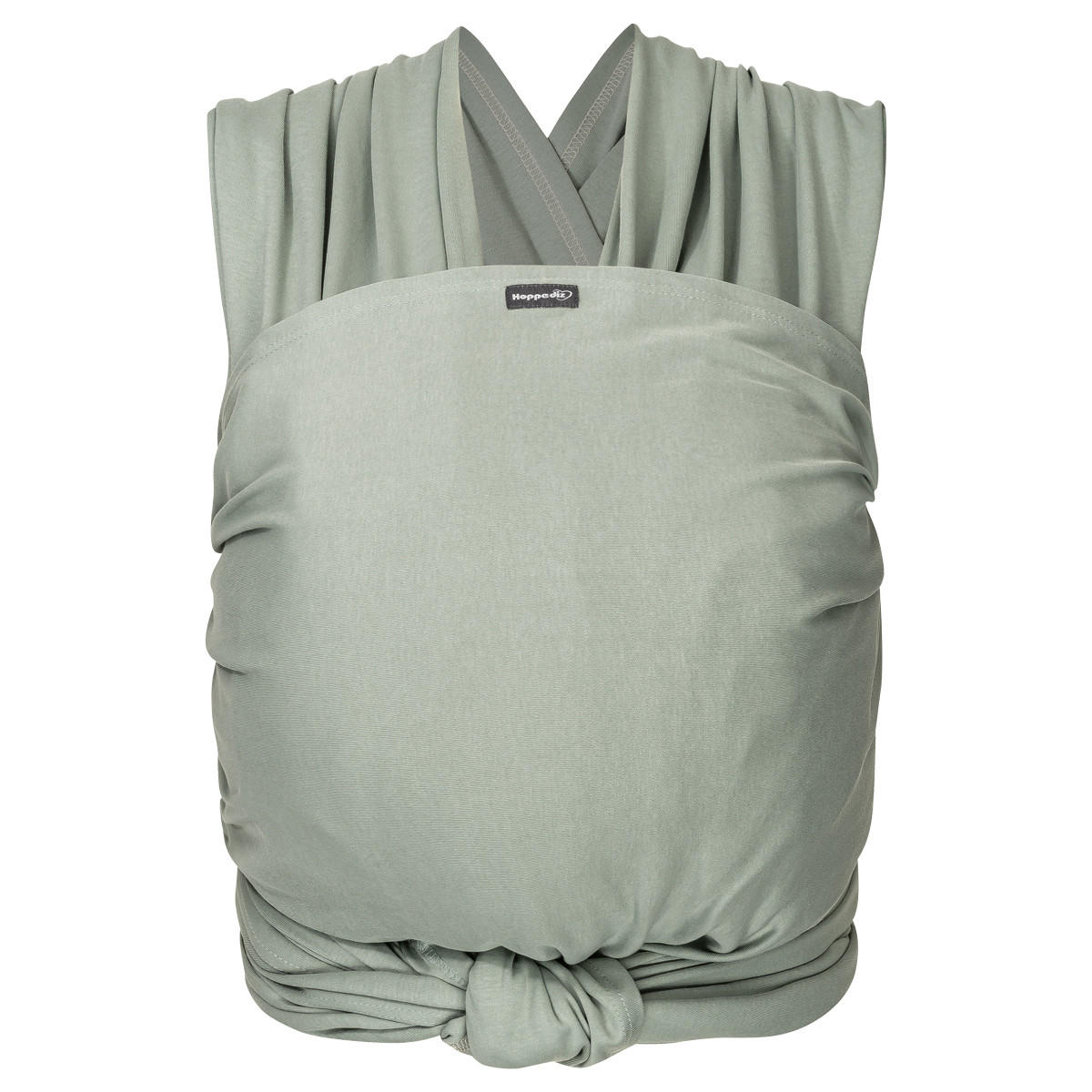 BABYTRAGETUCH Elastisches Tragetuch - Salbeigrün, Textil (50/0.1/540cm) - Hoppediz