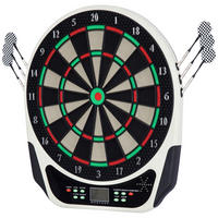 ELEKTRONISCHE Dartscheibe - Schwarz, Kunststoff (50/44cm) - HOMCOM
