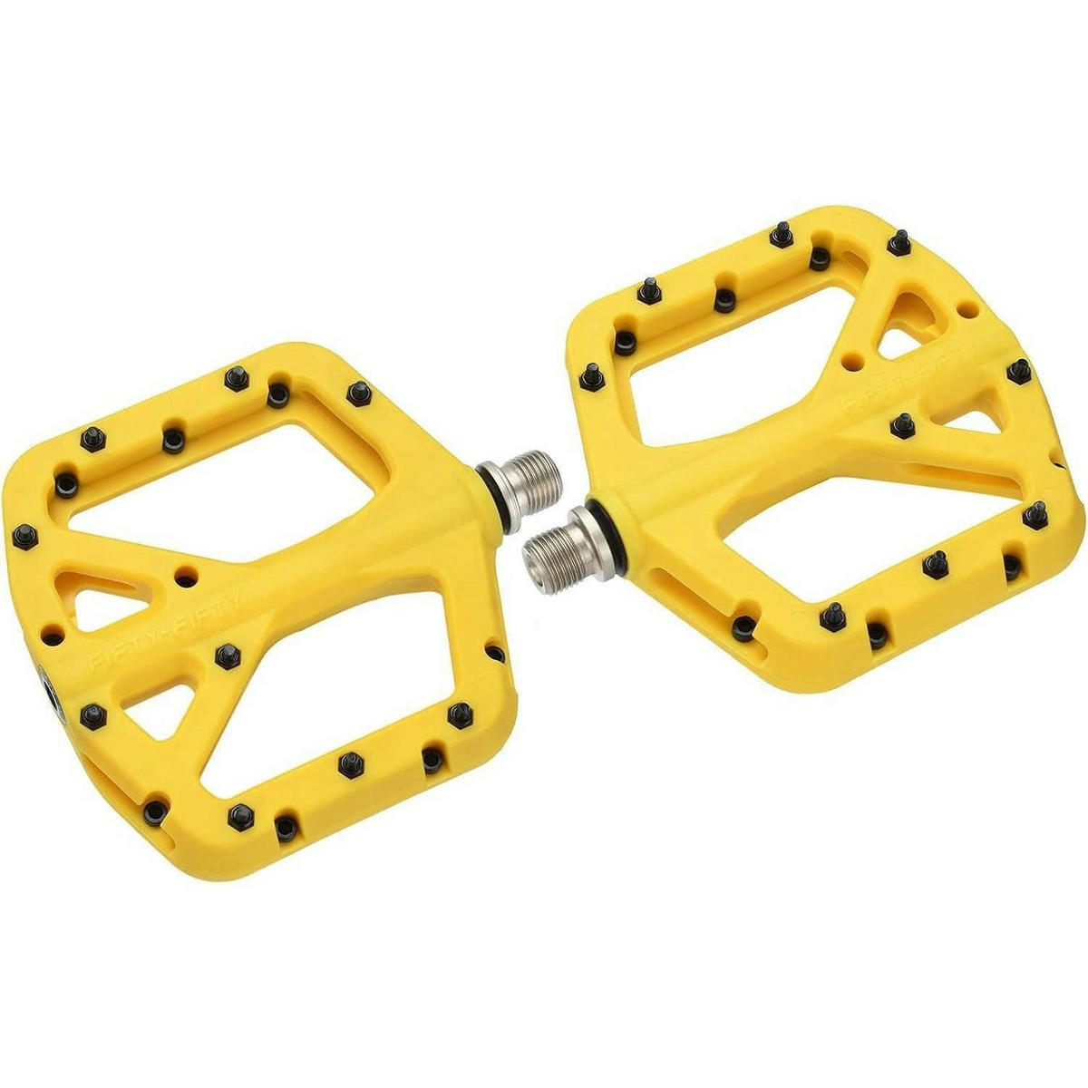 FAHRRADPEDALE Nylon Composite Gelb - Gelb, Kunststoff (10.6/1.5/10.6cm)