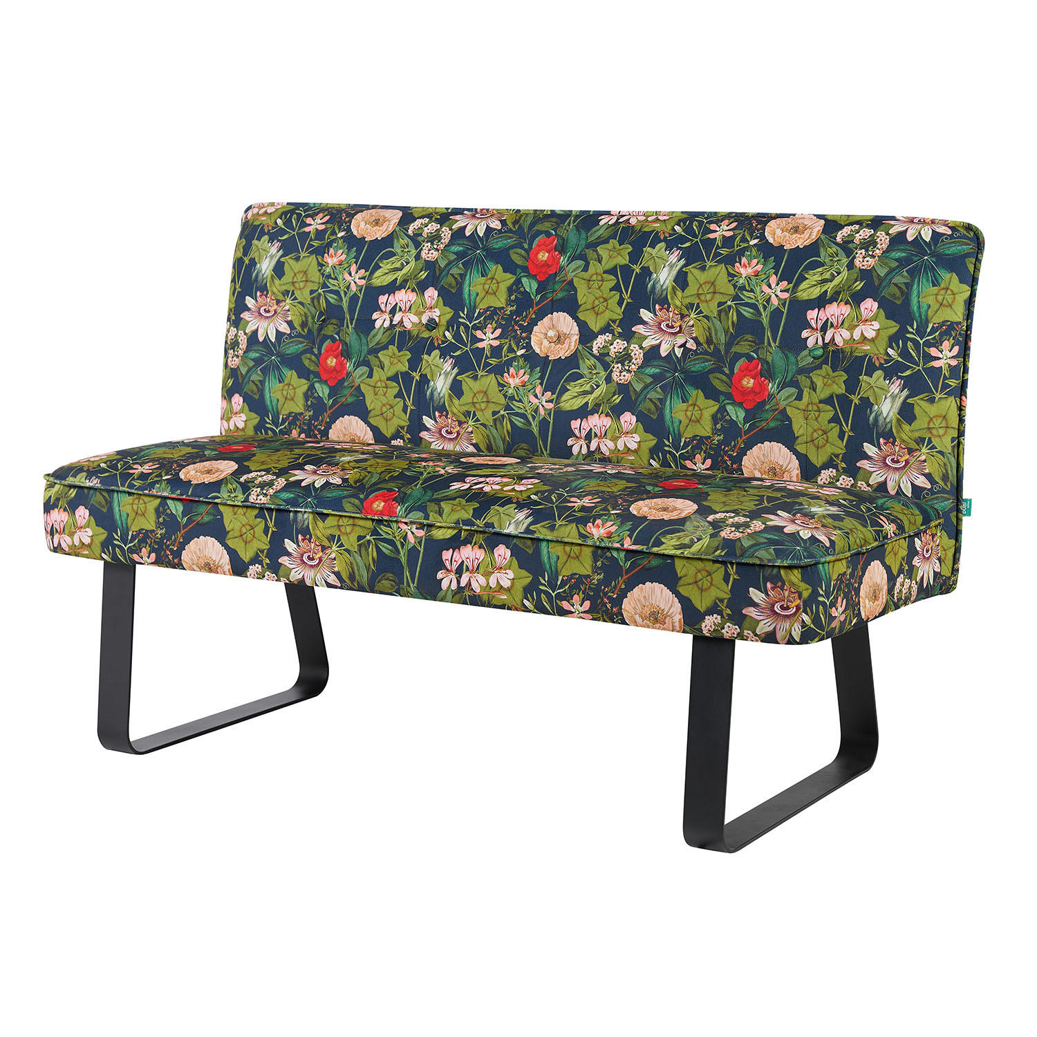 SITZBANK EMILIA - Multicolor, Metall (140/88/65cm) - DUBI Möbel