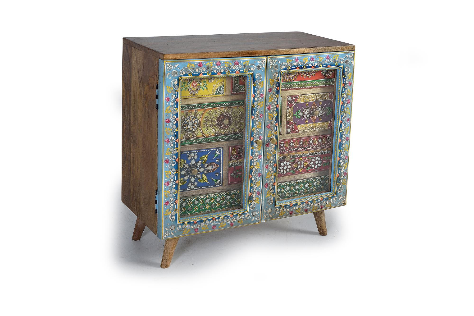 Giner y Colomer Kommode Pastellblau 60x62x30 cm