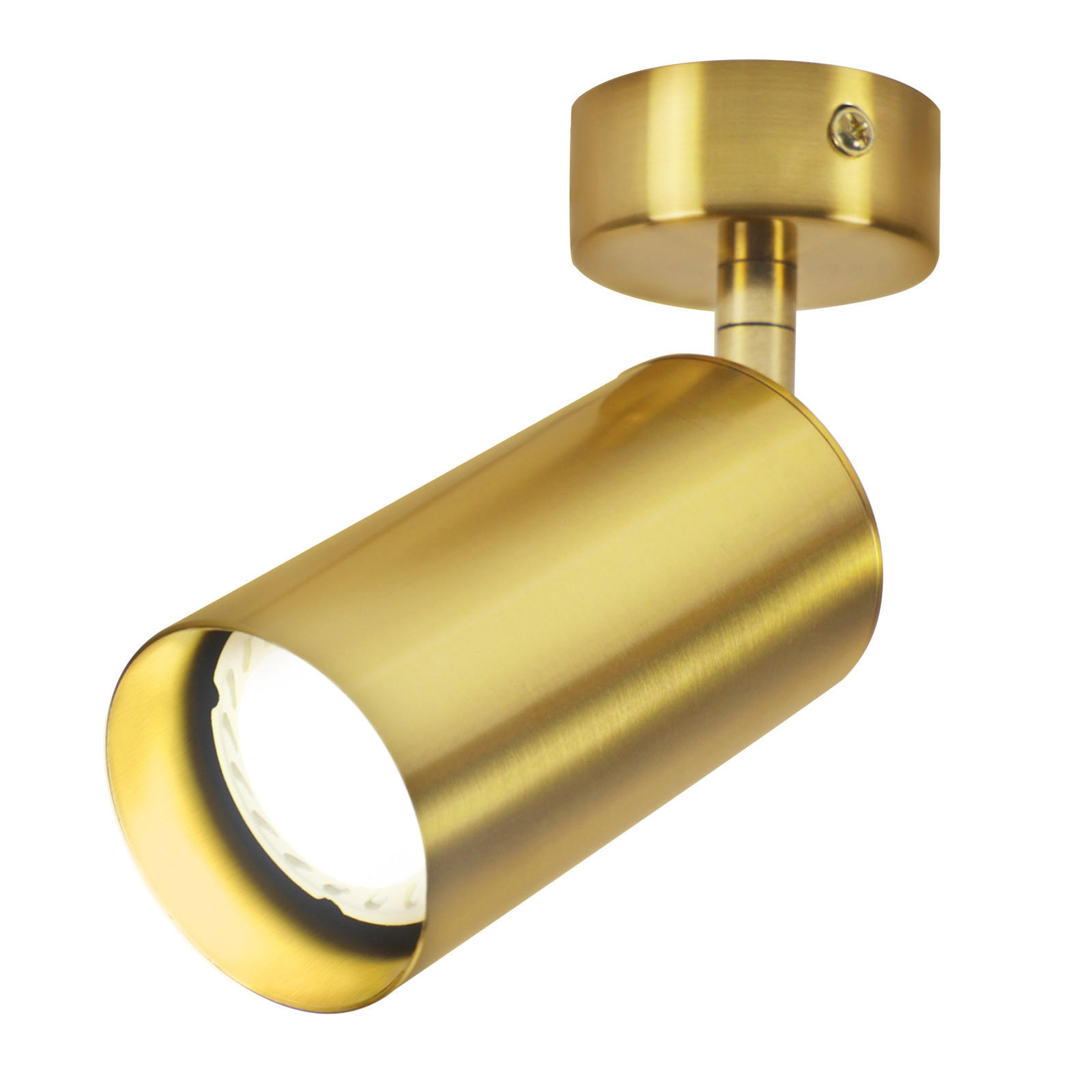 STRAHLER Matteo 1-flammig 6/6/16 cm - Messingfarben, Metall (6/6/16cm) - Nettlife