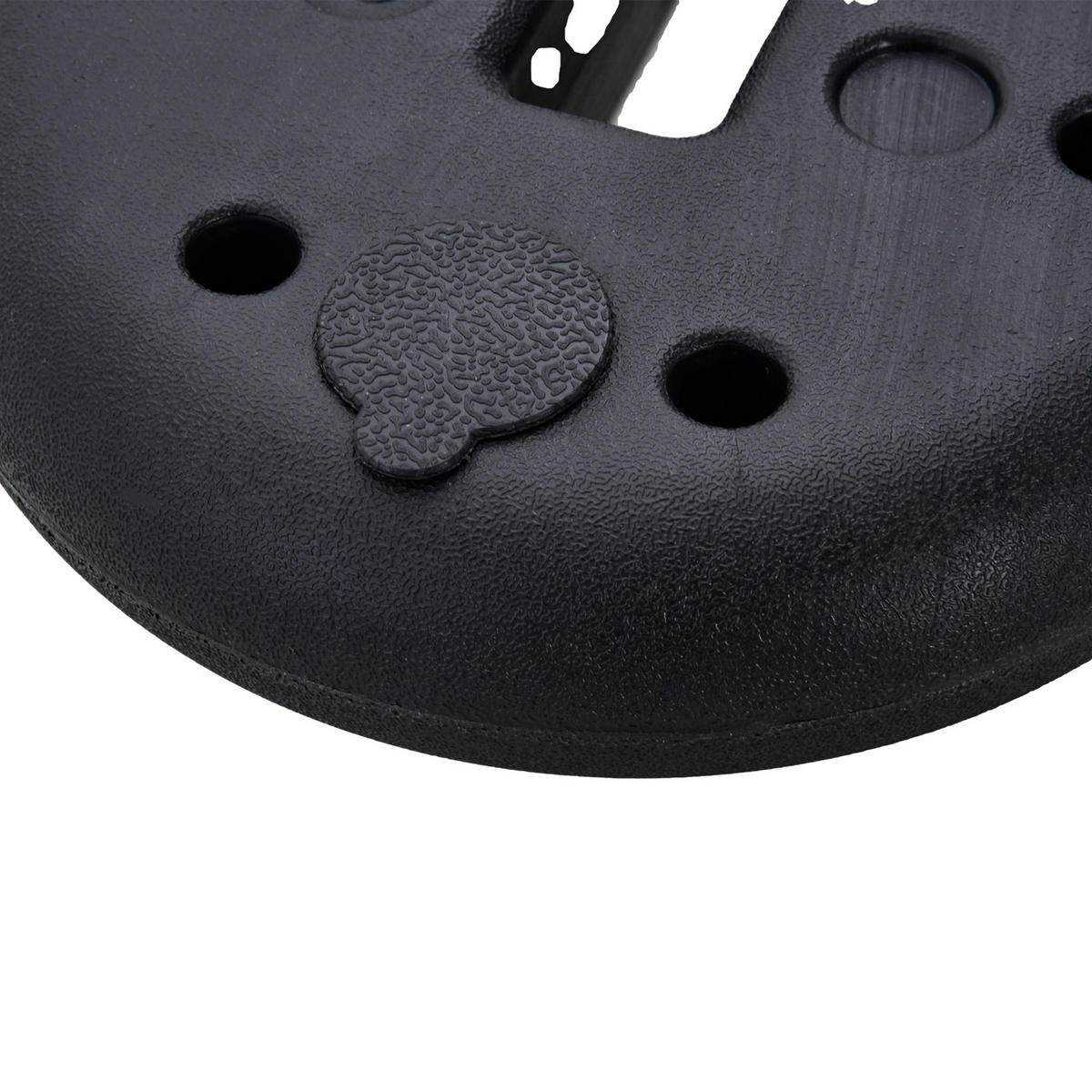 STANDFUSS Gewicht Partyzelt Pavillongewicht befüllbar bis 5 kg HDPE-Kunststoff Schwarz Ø25 x 6 cm - Schwarz, Kunststoff (25/25cm) - Outsunny