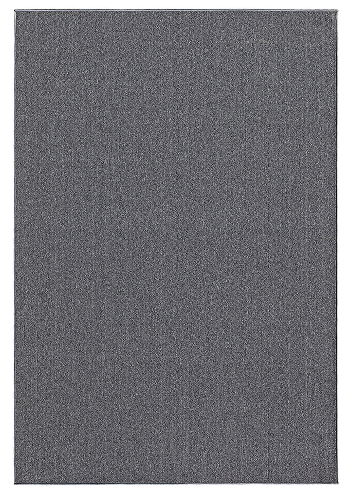 TEPPICH Niederflor Uni COLFOSCO Polypropylen Beige 133 x 133 cm - Anthrazit, Textil (240/340cm) - KADIMA DESIGN
