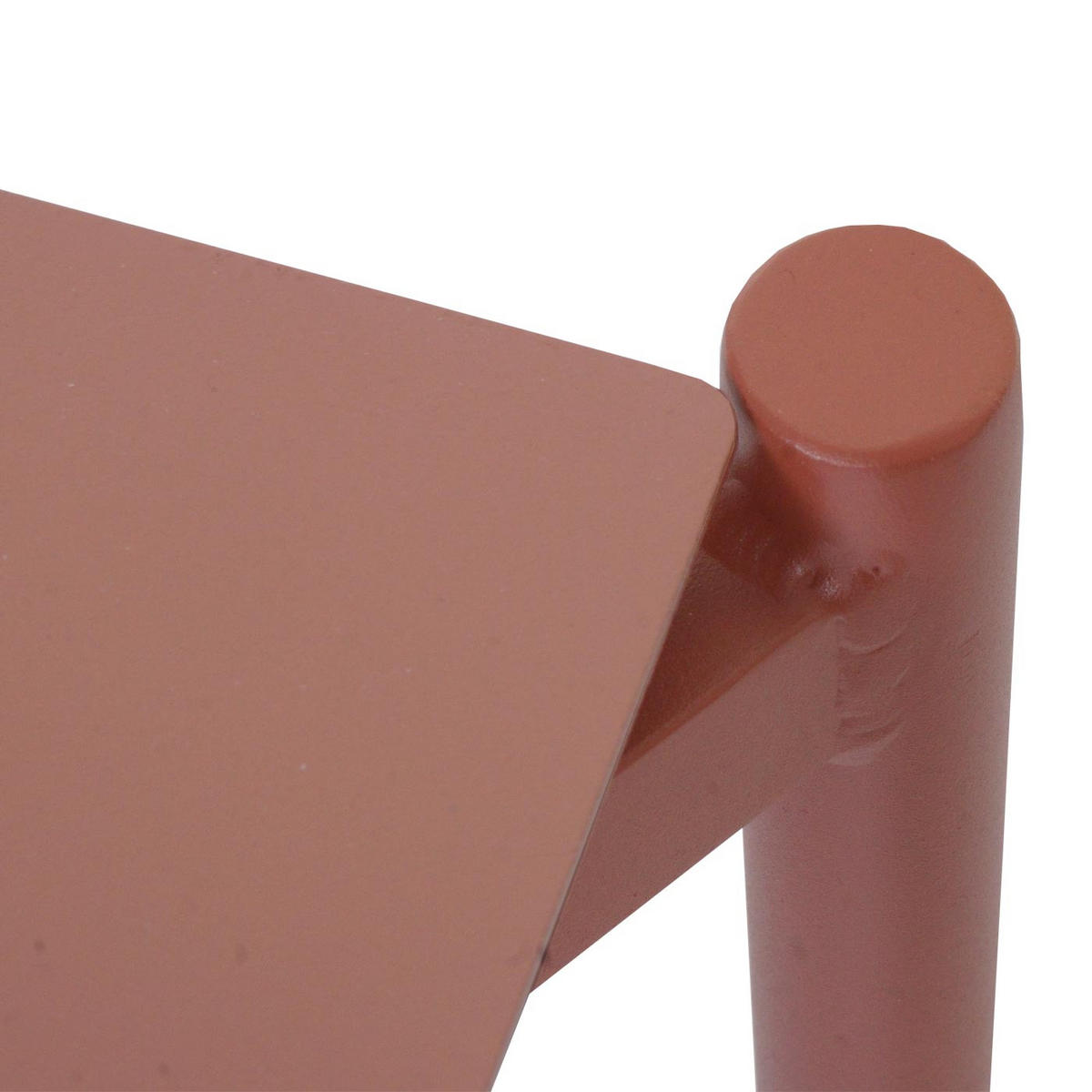 GARTENTISCH Rot - Rot, Metall (65/105/39cm) - MCW
