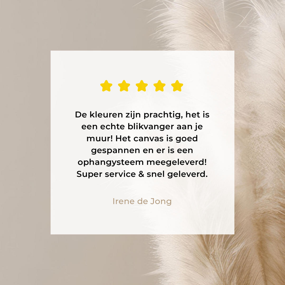 LEINWANDBILD Pampasgras - Federn - Pastell - Weiß Wandbilder 80x60 cm - Naturfarben, Textil (80/60cm) - MuchoWow