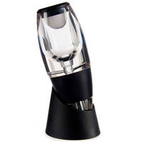 WEINBELÜFTER Aerator - Schwarz, Glas (6/18.6/7cm) - Kinvara