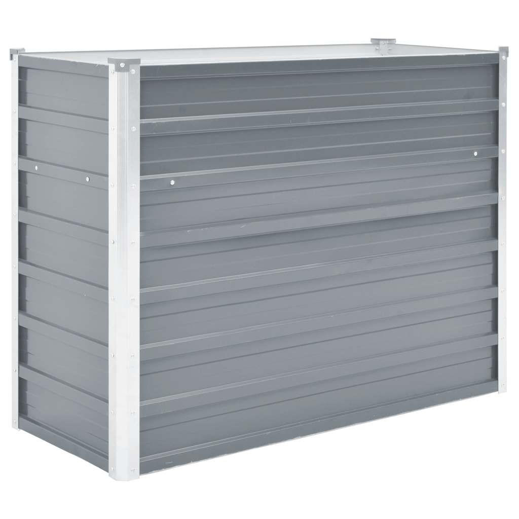 vidaXL Garten-Hochbeet Grau 40x77x100 cm