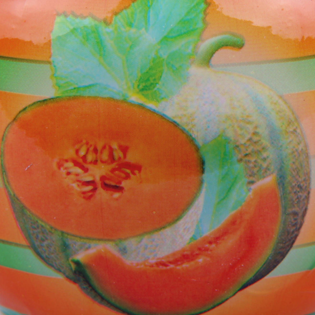 DUFTKERZEN Glas 6er-Pack Fresh Melon - Orange, Naturmaterialien (7/6cm)