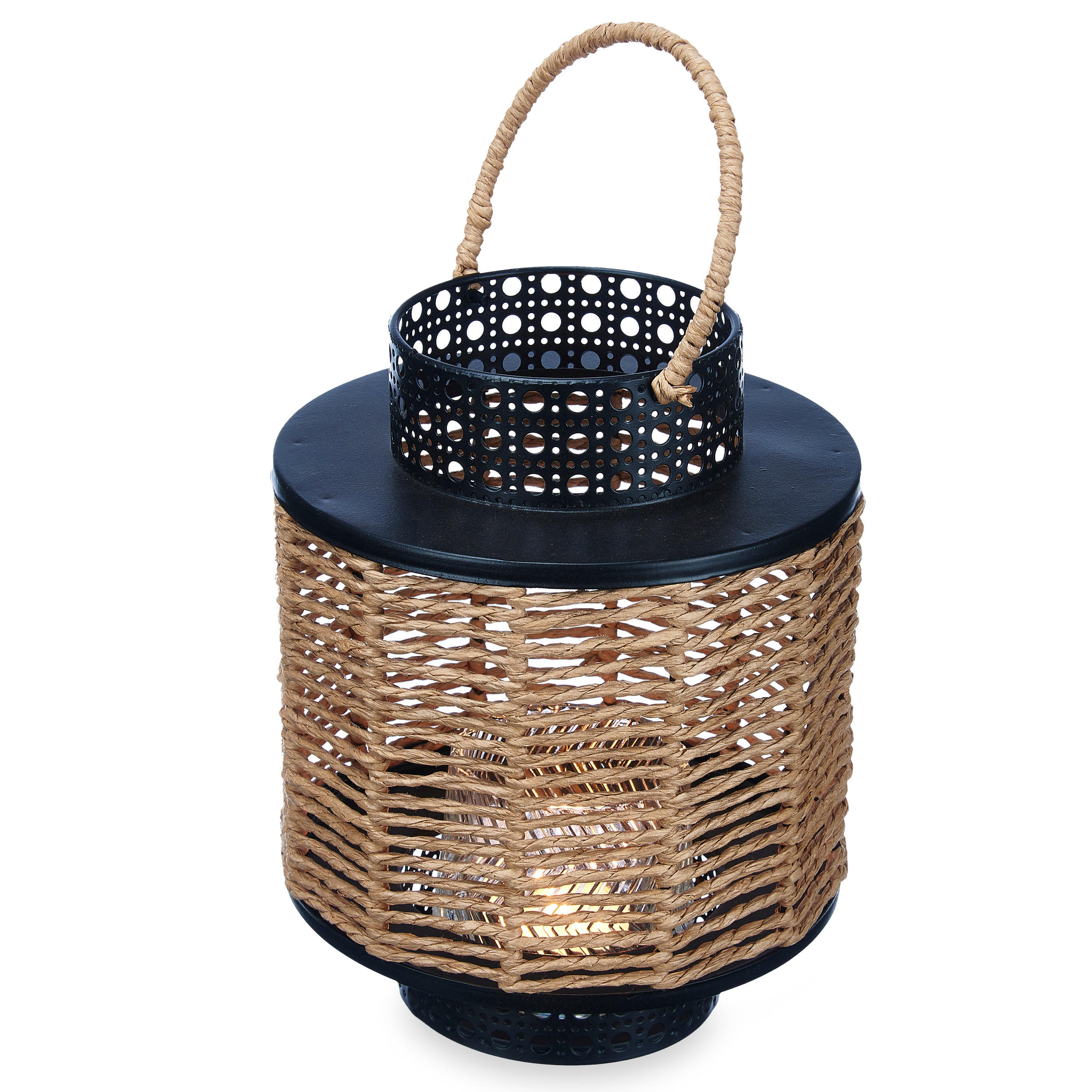 LATERNE Astri Ø 17 cm - Goldfarben, Metall (17/23/17cm) - Giftdecor