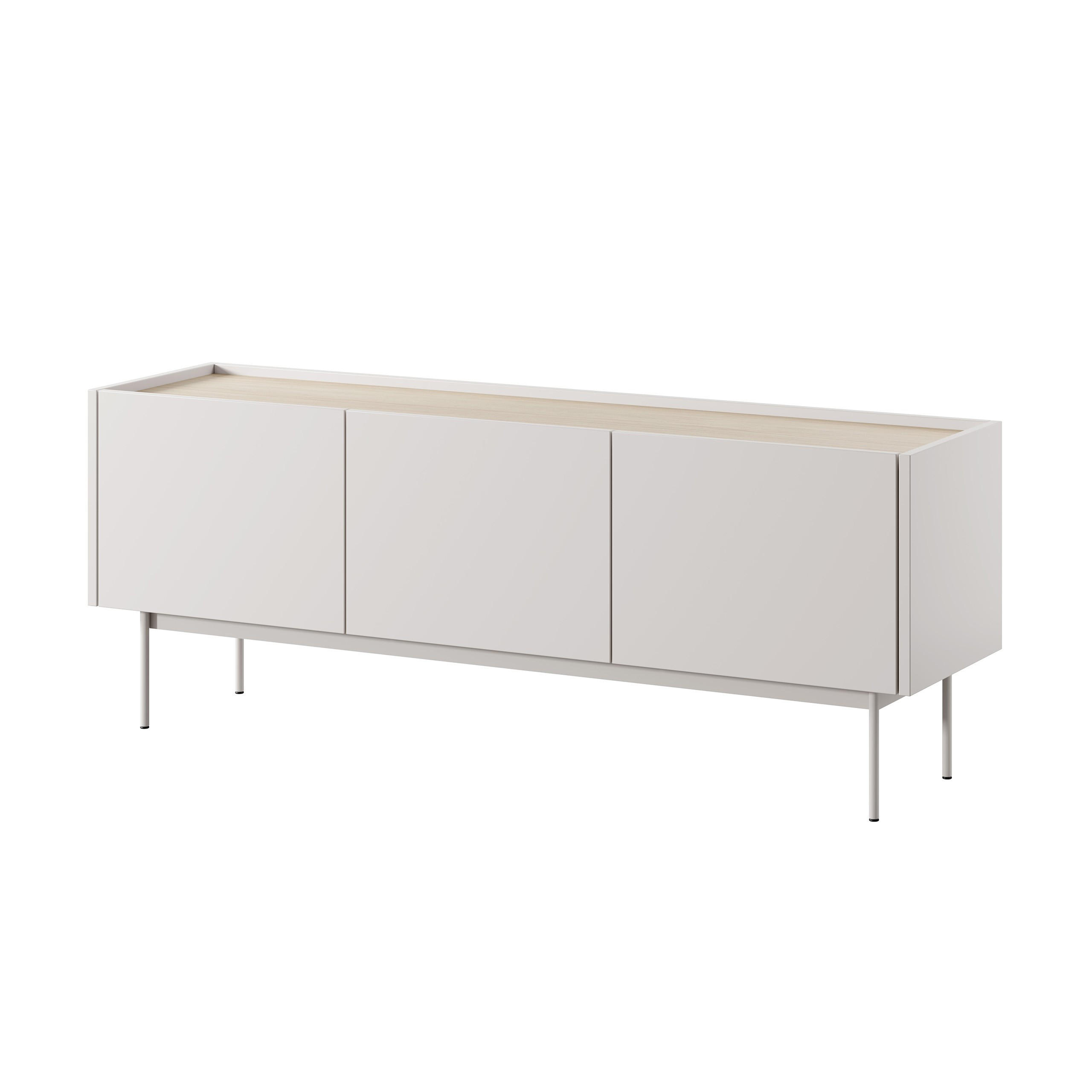 Bettso Tv-Schrank Beige 144x55x37 cm