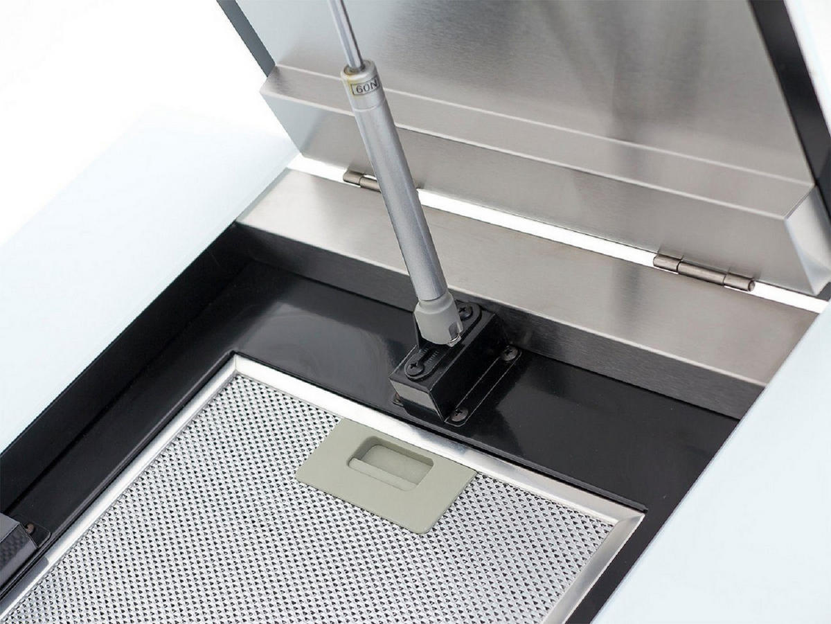 DUNSTABZUGSHAUBE AT 8409 FW Eco 80 cm Weiß - Weiß, Glas/Metall (80/103/45cm) - Kaiser Küchengeräte