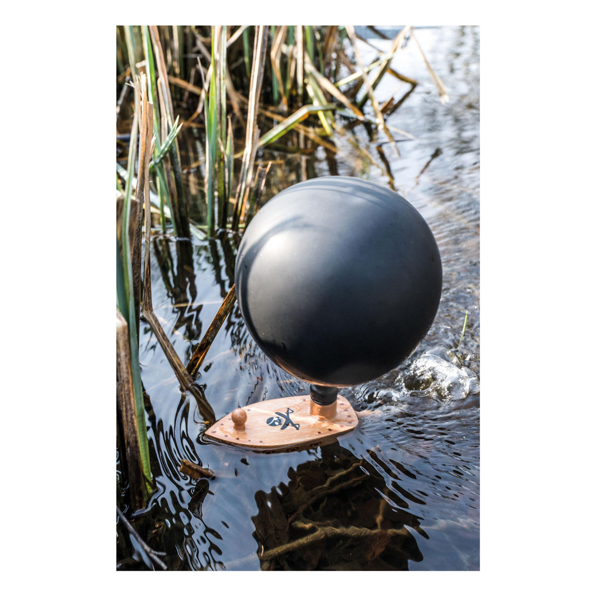SPIELZEUGBOOT Balloon Puster Sea Tiger, Holz, L 13 cm - Multicolor, Holz (5.5/5/13cm)