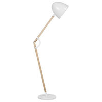STEHLAMPE Hetton 35/35/175 cm - Weiß, Holz (35/35/175cm) - Beliani