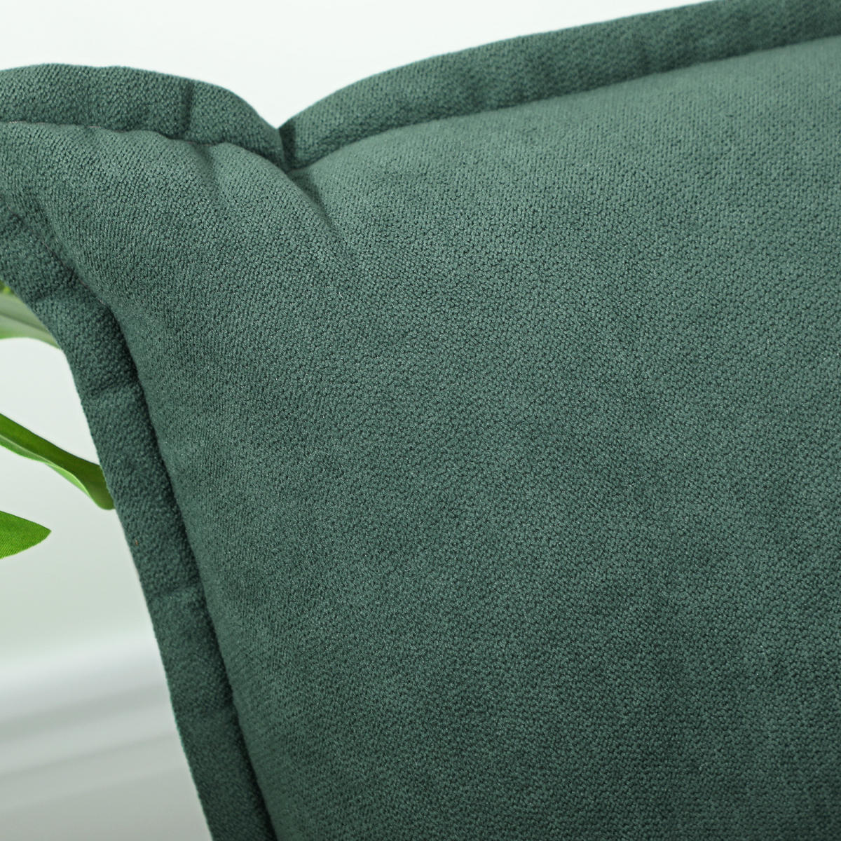 BODENSESSEL DE-06492 5-fach verstellbare Rückenlehne, drehbar Grün - Grün, Holz/Textil (62/95/70cm) - ComfortXL