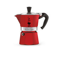 ESPRESSOKOCHER Moka Express Color für 1 Tasse, Aluminium, Schwarz, 60 ml - Schwarz, Metall (9/14/11cm) - Bialetti