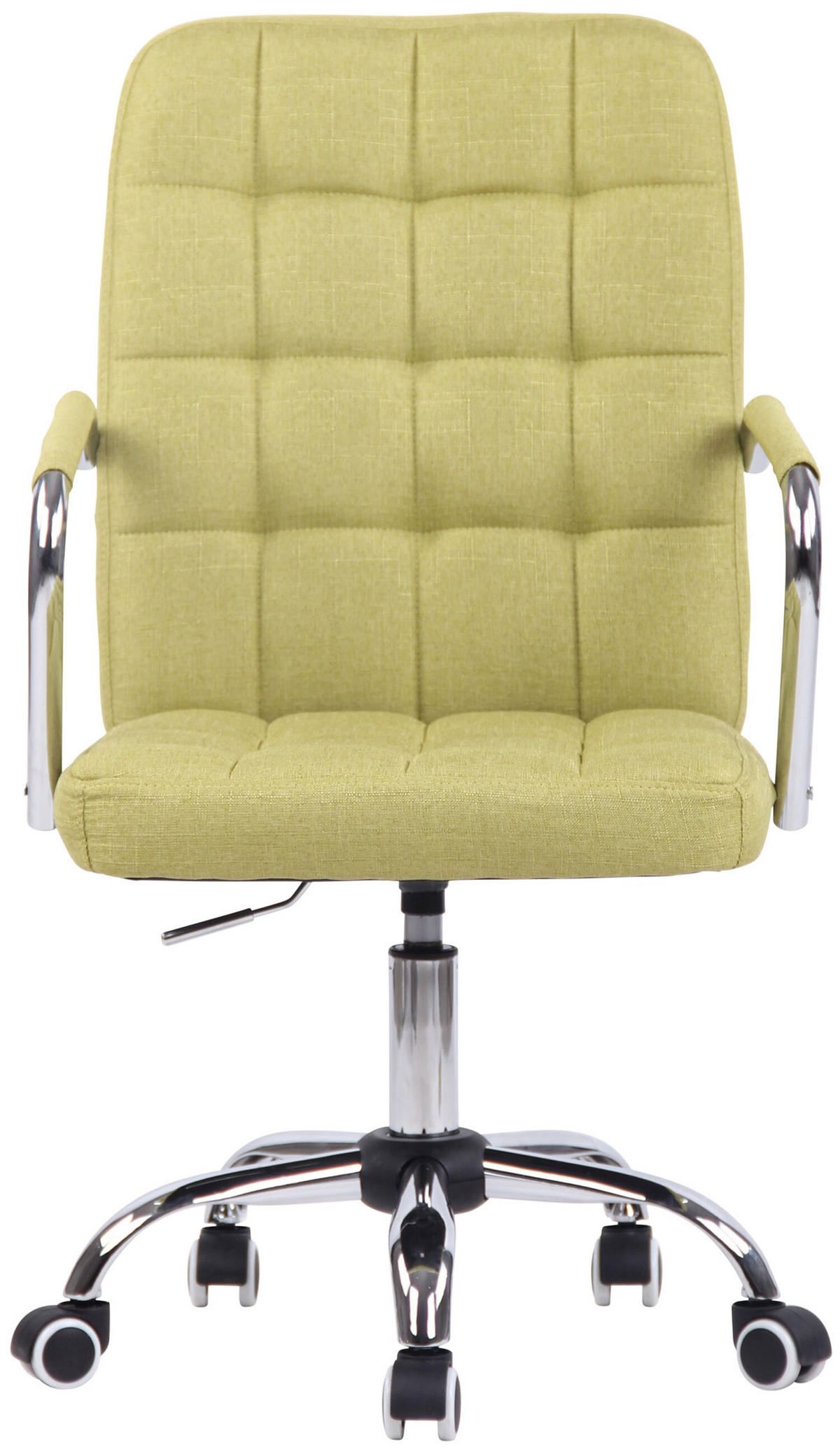BÜROSTUHL Tenor, Stoff Grün - Grün, Textil/Metall (56/108/60cm) - TPFLiving