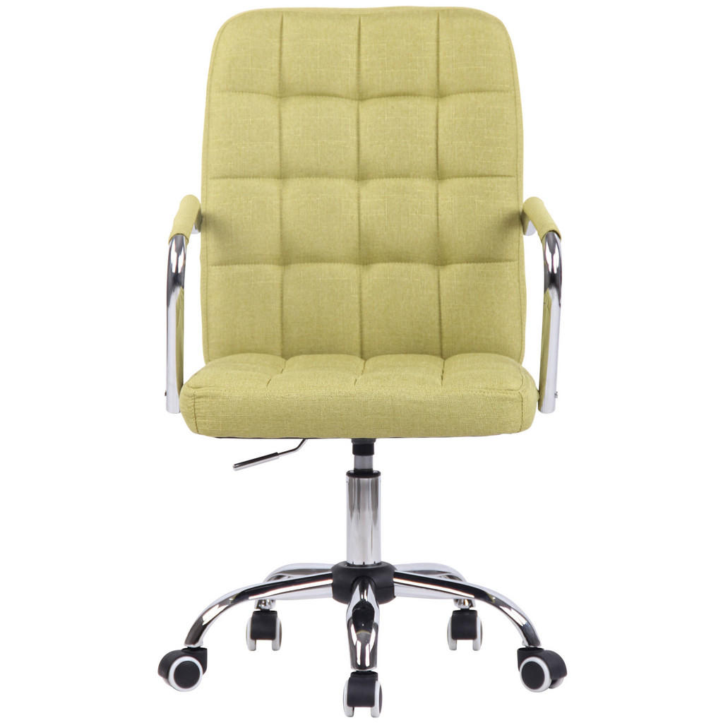 Thumbnail - TPFLiving Bürostuhl, Grün, Textil, 56x108x60 cm, Arbeitszimmer, Bürostühle, Drehstühle